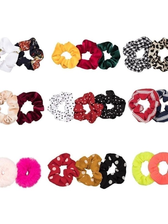 Accessories - Hair Scrunchie Variety Pack